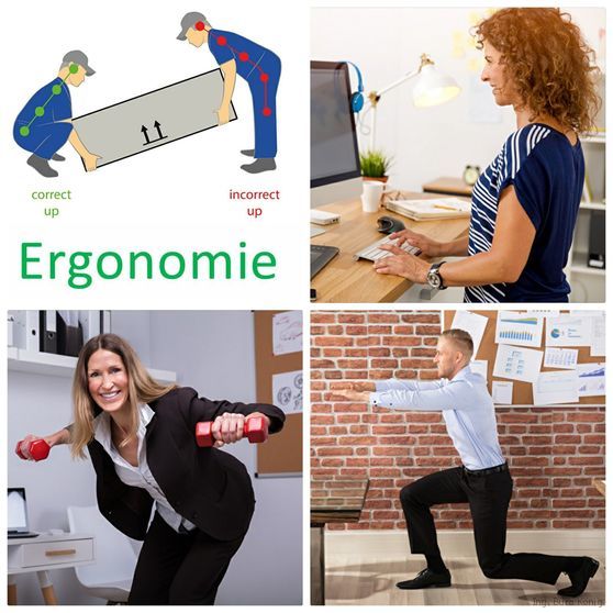 Ergonomie bei der Arbeit